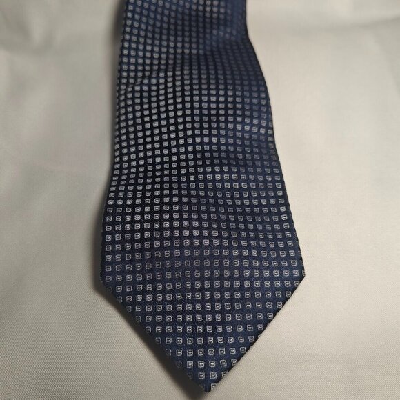 Banana Republic Blue 100% Silk Men’s Neck Tie - Picture 1 of 4